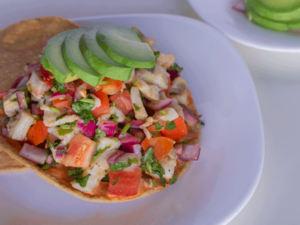 Promo 2 tostadas ceviche