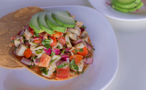 Promo 2 tostadas ceviche